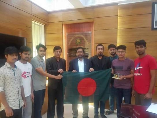 Champion – IARC. Techkriti’18 Bangladesh Zonal - UIU, Bangladesh.